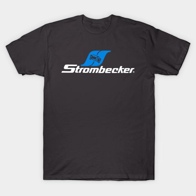 Strombecker Logo White T-Shirt by Strombecker Style